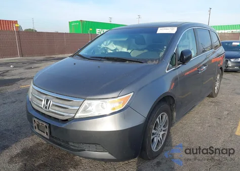 2012 Honda Odyssey Ex-L from USA, damaged, VIN 5FNRL5H68CB056035